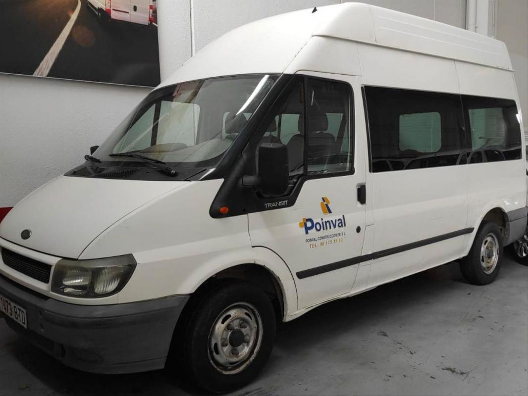 ford transit 300 m kombi sobreelevado 100cv 2002 / 206.590km.