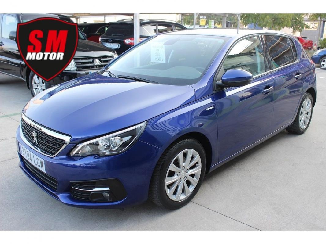peugeot 308 5p style 1.5 bluehdi 96kw 130cv auto 2019 / 72.457km.